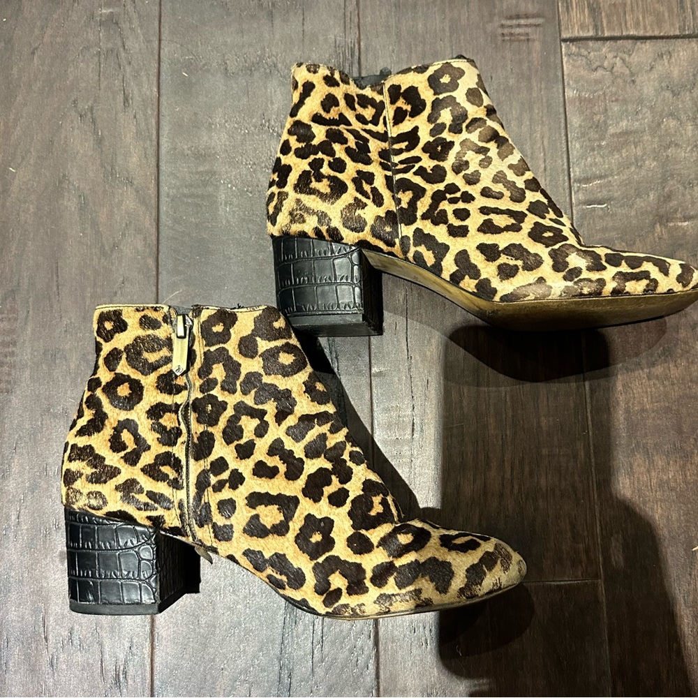 Sam Edelman Cheetah Booties